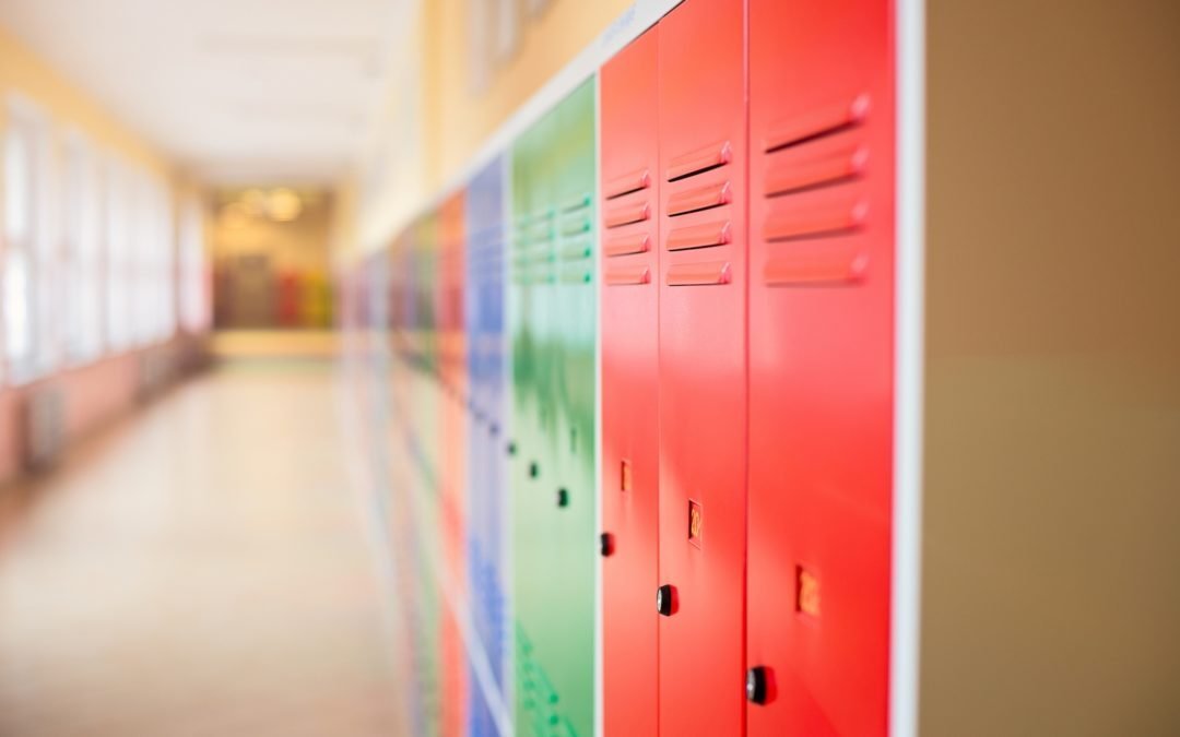Surrey high school lockers